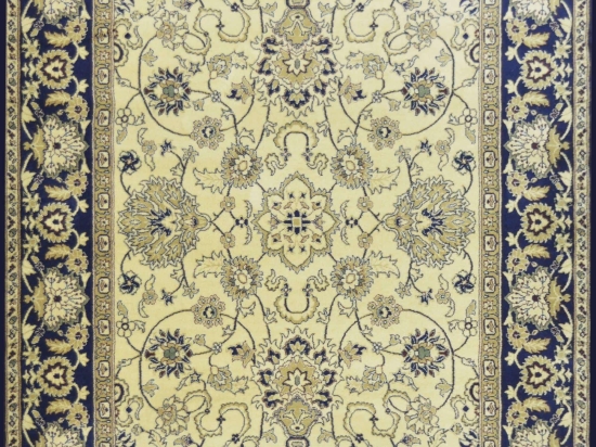 Χαλί Isfahan 122 Blue-Beige 200X300cm