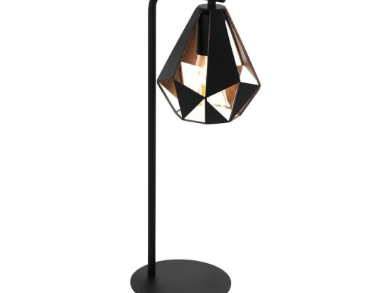 Φωτιστικό Επιτραπέζιο Carlton 4 43058 Black Eglo Μέταλλο