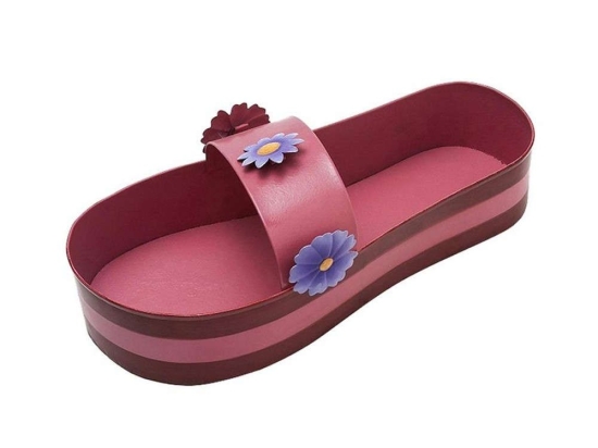 Διακοσμητικές Παντόφλες Σετ 2Τμχ 30cm Pink WAY120 Espiel Μέταλλο