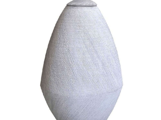 Δοχείο Με Καπάκι NFU405 15x26cm White Espiel Πορσελάνη