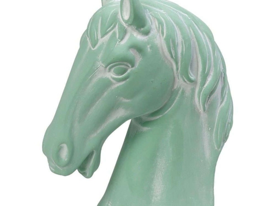 Διακοσμητικό Άλογο ERT301K2 19x10x24cm Green Espiel Κεραμικό