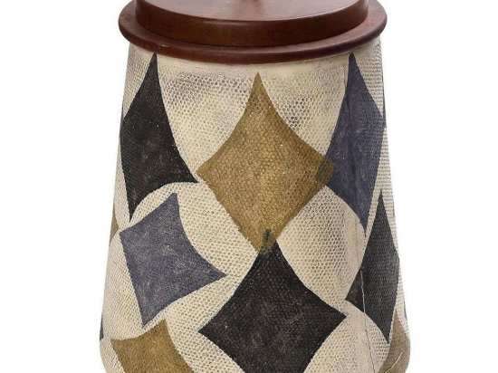 Διακοσμητικό Βάζο Με Καπάκι LIF120 27,9x27,9x35,5cm Multi Espiel Χαρτί