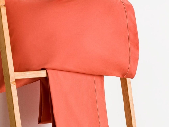 Μαξιλαροθήκη Ζεύγος 50Χ75 Orange Σύνθεση-509 Vesta Home 50 X 70 50x75cm 100% Βαμβακερό Περκάλι