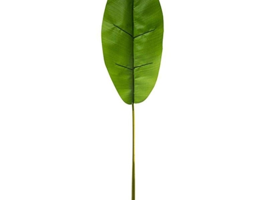 Διακοσμητικό Φύλλο Μπανάνας 07.164271 130cm Green Πολυέστερ