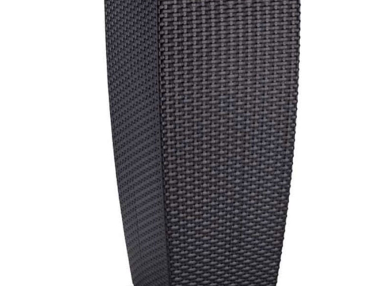 Κασπώ Natura 10.07.0507 36x36x66cm Anthracite Πλαστικό