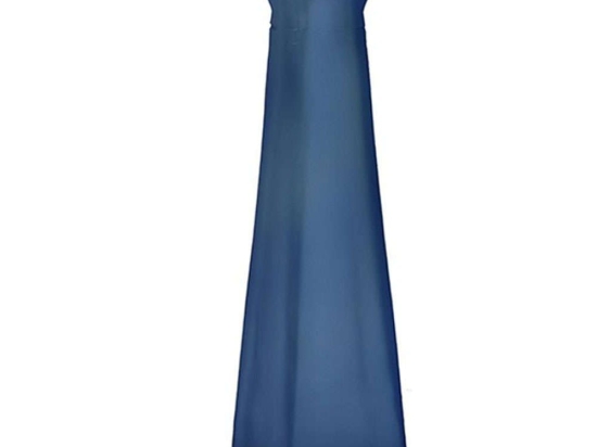 Βάζο Γυάλινο Pyramide 016.4431DS702 45cm Blue Γυαλί