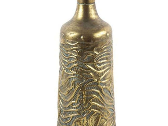 Βάζο Gladis 013.785225 20,5x49cm Gold Μέταλλο