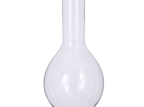 Βάζο Γυάλινο Nyla 02.1103535 32x70cm Clear Γυαλί