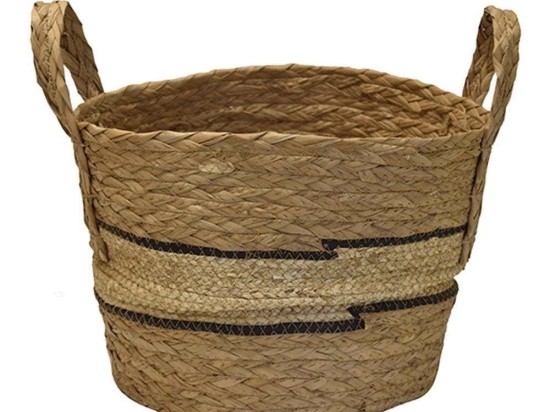 Καλάθι Ψάθινο 00.06.67538 34x28cm Natural-Ecru Ψάθα