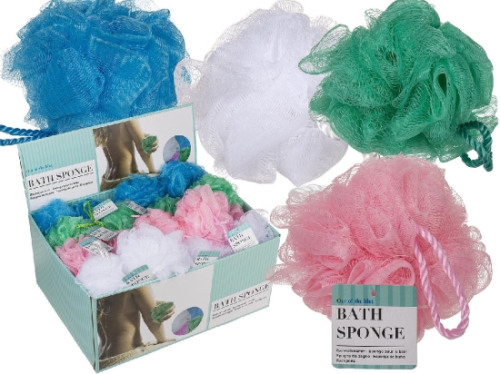 ΣΦΟΥΓΓΑΡΙ ΜΠΑΝΙΟΥ NYLON 12CM ΣΕ 4 ΧΡΩΜΑΤΑ