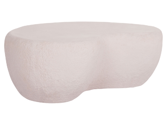 ΤΡΑΠΕΖΙ ΣΑΛΟΝΙΟΥ GERSON HM18151.02S FIBER CEMENT ΣΕ ΛΕΥΚΟ--104x72x40Υεκ.