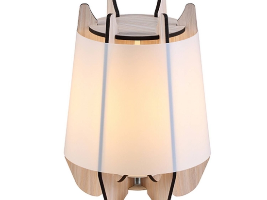 Επιτραπέζιο Φωτιστικό ZM170011T White Mdf,Μέταλλο