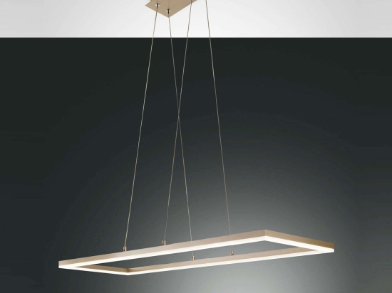 Φωτιστικό Οροφής Led Bard 3394-45-225 Gold Fabas Luce Μέταλλο