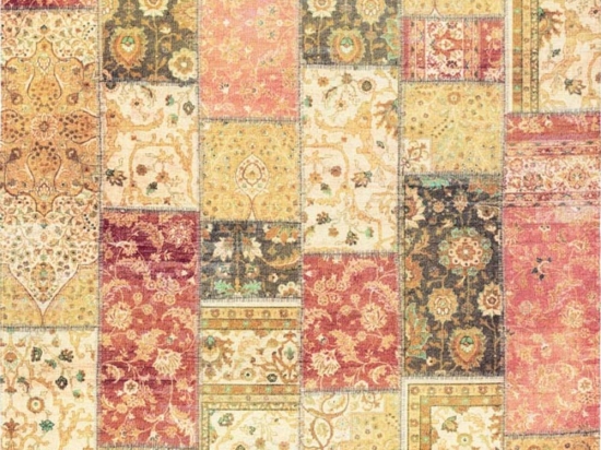Χαλί Patchwork 9173/03 Yellow-Red Ezzo 160X230cm