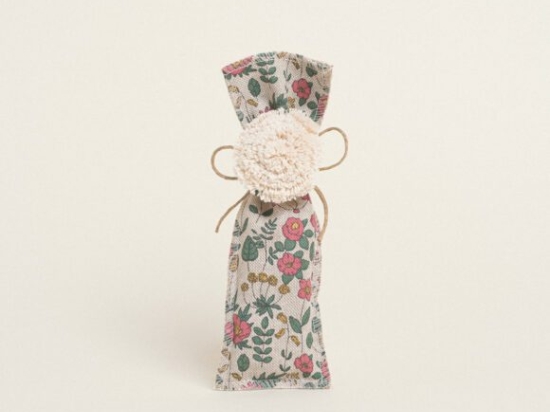 Beauty Home ΠΟΥΓΚΙ 6 x 19 cm ΠΡΑΣΙΝΑ ΦΥΛΛΑ ΦΛΟΡΑΛ