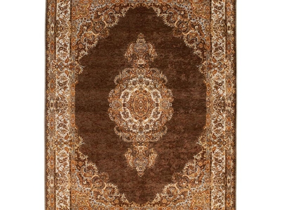 Χαλί PWC-0007 pakoworld μπεζ-καφέ 160x230εκ