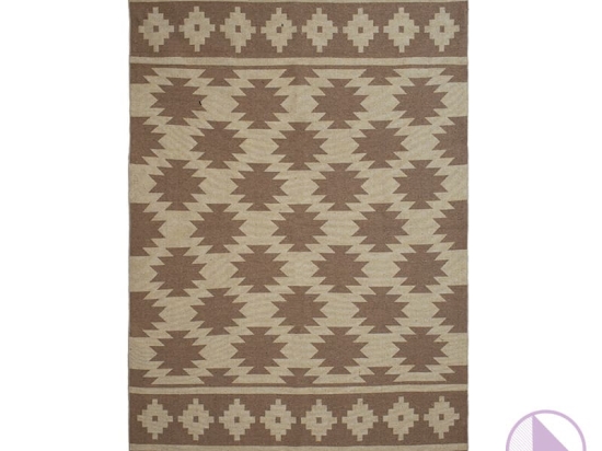 Χαλί PWC-0052 pakoworld μπεζ-καφέ 230x160εκ