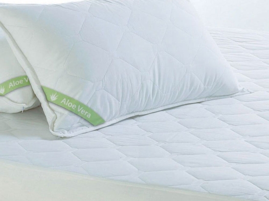 Κάλυμμα Στρώματος Dormibene Aloe Vera Palamaiki Ημίδιπλο 100x200cm 100% Βαμβάκι