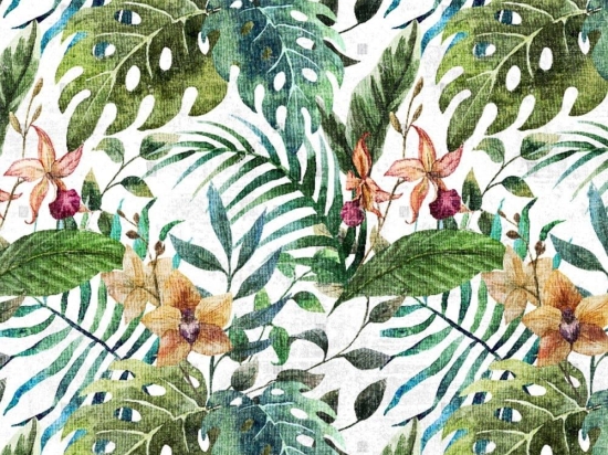 Χαλί Fiori 9096 White-Multi Ezzo 70X140cm