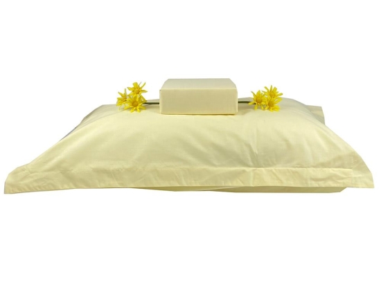 Σεντόνι Πεννιέ 6282 Με Λάστιχο Yellow Astron King Size 180x240cm 100% Βαμβάκι