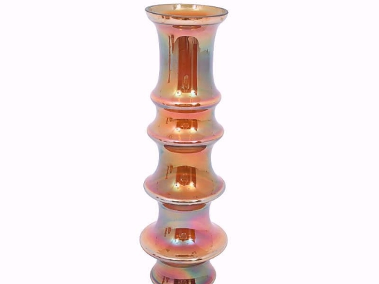 Βάζο Διακοσμητικό 50cm Cinnamon-Brown 1-515-92-008 Etiquette Γυαλί