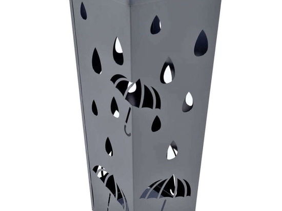 Ομπρελοθήκη 821365 21x21x50cm Grey Ankor Μέταλλο