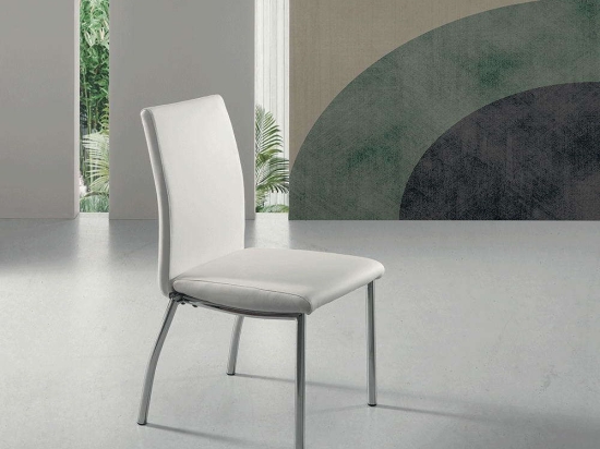 Καρέκλα Esma 43x46x90cm White Capodarte