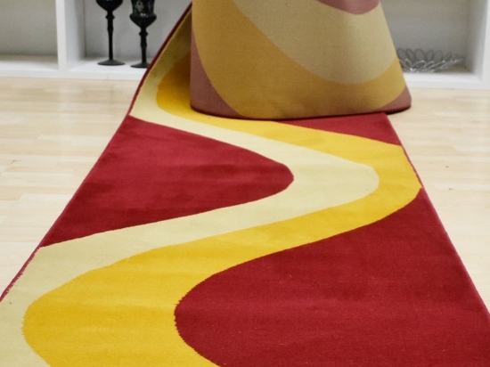 Χαλί New York 1338/54 Red-Yellow 200X250cm