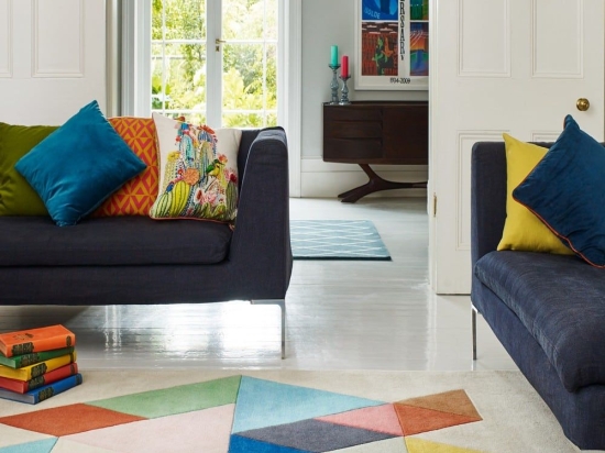 Χαλί Reef Triangle RF18 Multi Asiatic London 160X230cm