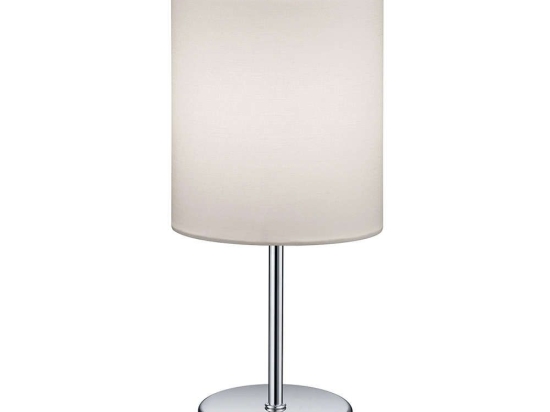 Επιτραπέζιο Φωτιστικό Jerry R50491001 Chrome RL Lighting Μέταλλο,Ύφασμα