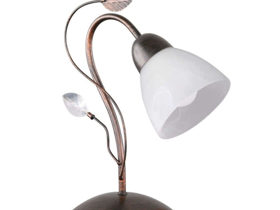 Επιτραπέζιο Φωτιστικό Traditio 500700128 Rust Trio Lighting Μέταλλο,Γυαλί