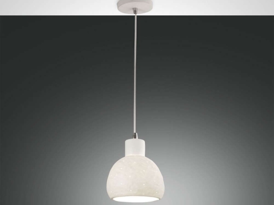 Φωτιστικό Οροφής Marina 3534-40-102 White Fabas Luce Μέταλλο,Κεραμικό
