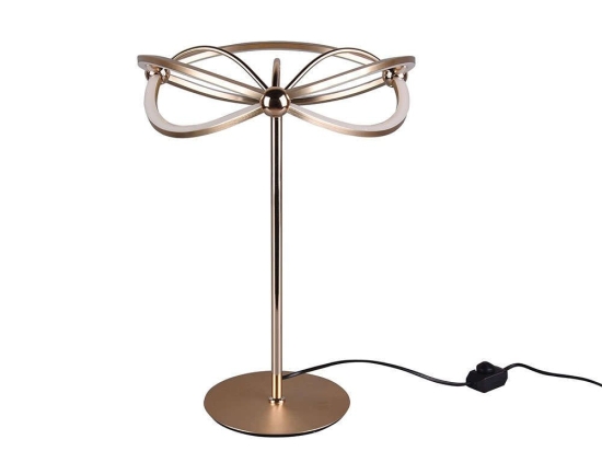 Φωτιστικό Επιτραπέζιο Charivari 521210108 41x50cm 1xSMD LED 26W 2500lm 3000K Brass Trio Lighting