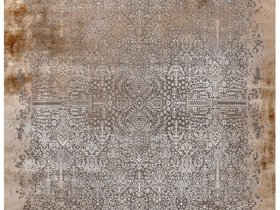 Χαλί Quares 33510-71 Beige-Grey Merinos 160X230cm