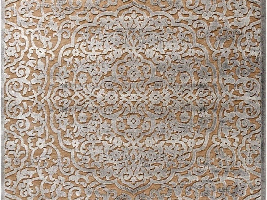 Χαλί Harmony 37207-795 Beige-Grey Merinos 133X190cm