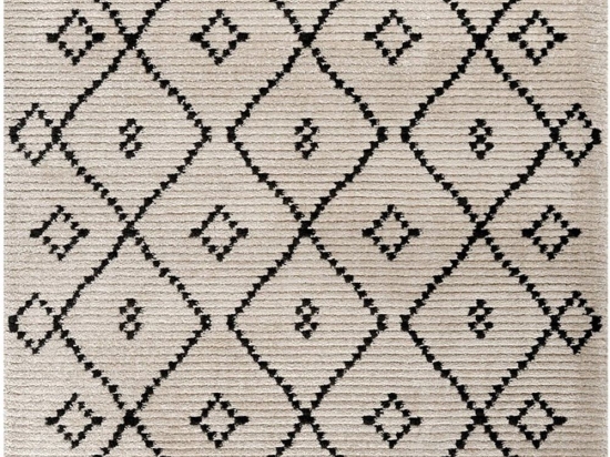 Χαλί Etro 35780-095 Ecru-Black Merinos 200X290cm