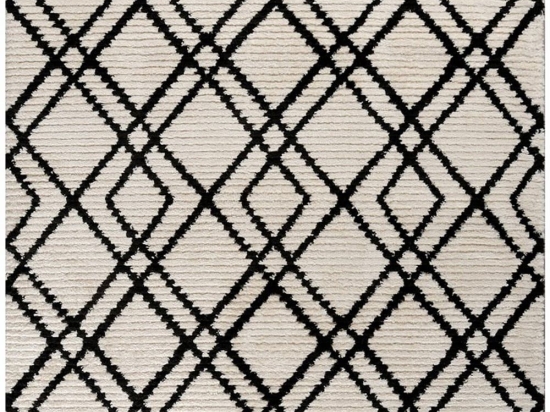 Χαλί Etro 35782-095 Ecru-Black Merinos 160X230cm