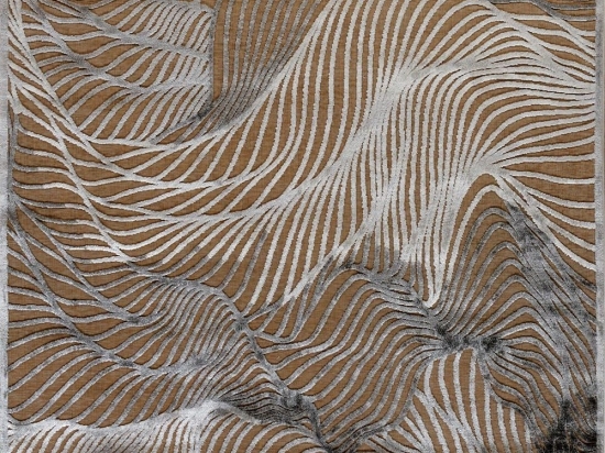 Χαλί Harmony 61072-795 Gold-Silver Merinos 133X190cm
