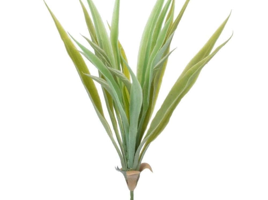 Τεχνητό Κλαδί-Φυτό Iris 78234 33cm Green GloboStar Πλαστικό, Ύφασμα