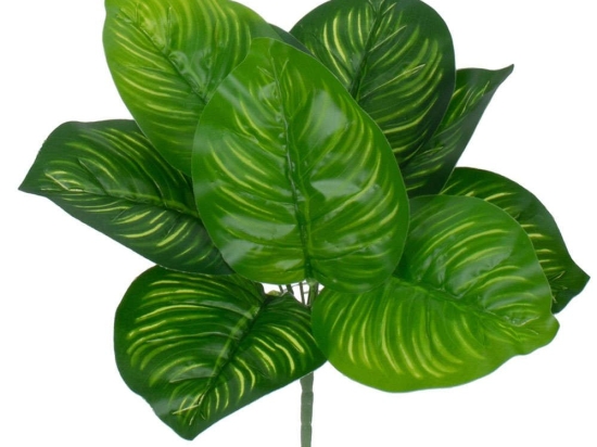 Τεχνητό Κλαδί-Φυτό Canna 78262 30cm Green GloboStar Πλαστικό