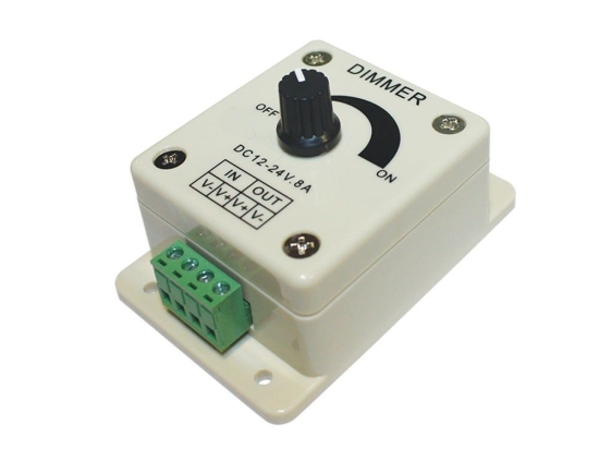 Mini Led Dimmer T1 IP20 12-24V 96-192W Aca Σετ 2τμχ