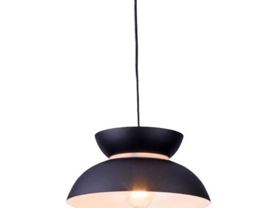 Φωτιστικό Οροφής KS871P29BK 1ΧΕ27 D29XH120 Black Aca Decor Μέταλλο