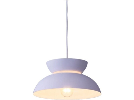 Φωτιστικό Οροφής KS871P29WH 1ΧΕ27 D29XH120 White Aca Decor Μέταλλο