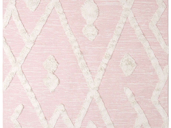 Χαλί Casa Cotton 22327 Pink Royal Carpet 159Χ230cm