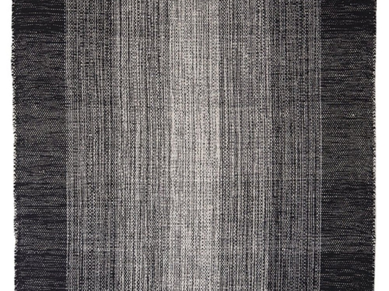 Χαλί Urban Cotton Kilim Tessa Dalia Black-Red Royal Carpet 70X140cm