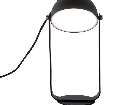 Επιτραπέζιο Φωτιστικό Led Hemi 4205701 Black Viokef Μέταλλο
