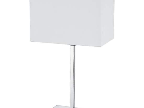 Επιτραπέζιο Φωτιστικό Toby 4057900 Η500 White Viokef Μέταλλο,Ύφασμα