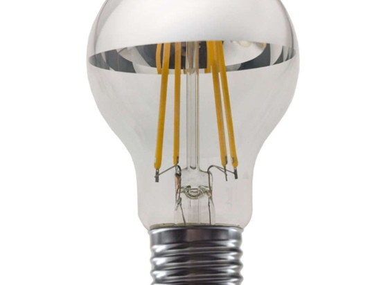 Λαμπτήρας Led ELIOR8WWDIMS Dim E27 8W 2700K 900lm Clear-Silver Aca