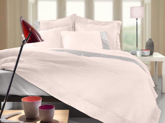 Παπλωματοθήκη Silky (Σετ 3τμχ) Pudra Guy Laroche Υπέρδιπλο 240x250cm 100% Βαμβακοσατέν