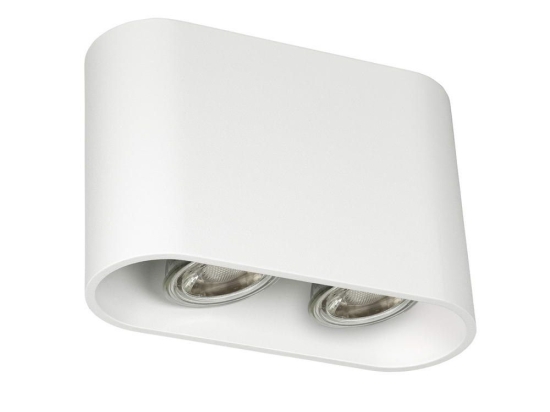 Φωτιστικό Οροφής - Σποτ White 160mmX110mm VK/03108CE/W VKLed Αλουμίνιο